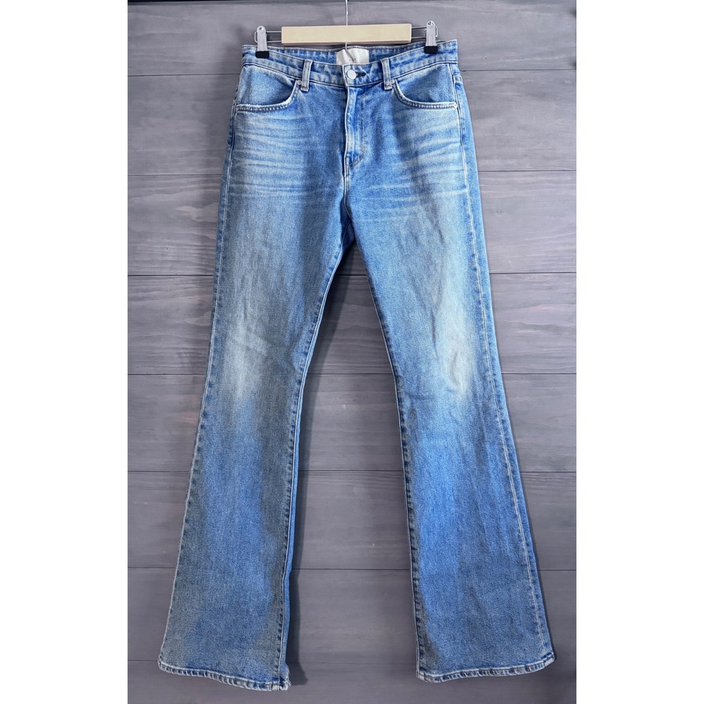 CQY Wes‎ Flares in Dream Size 27 Bootcut Jeans Distressed Hem - Picture 5 of 11
